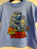 Youth & adult Happy the HIppo Route 66 2026 Edmond art festival shirt
