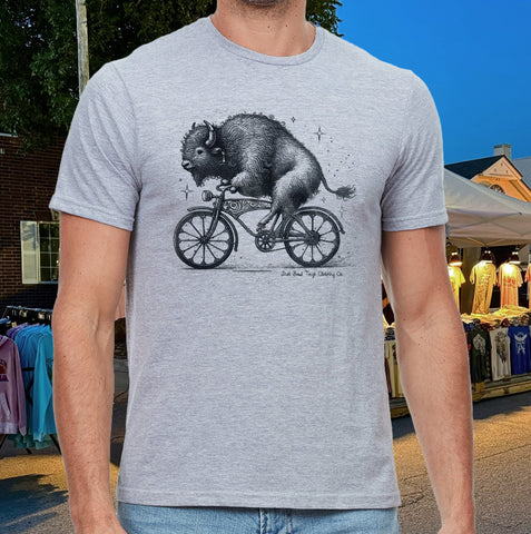Buffalo on a Bike