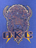 okc bison shirt