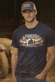 Fearless, race day, dust bowl tough t-shirt co.