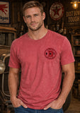 Dust Bowl Tough Gas Rag Red