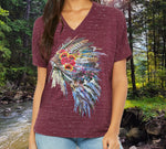 Maroon Headress
