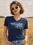VAN-HOMA NAVY V-NECK