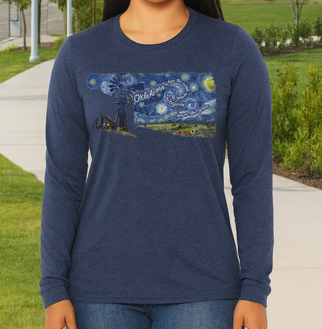 van-homa navy longsleeve