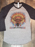 Buffalo Headress 3/4 Sleeve
