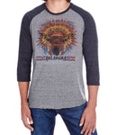 Buffalo Headress 3/4 Sleeve