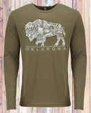 Oklahoma Buffalo Long Sleeve Green