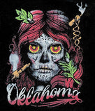 Oklahoma Sugar Skull Shield