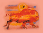 Fire Bison sunrise