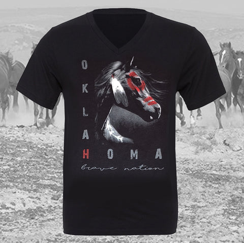 Oklahoma War Horse V-Neck